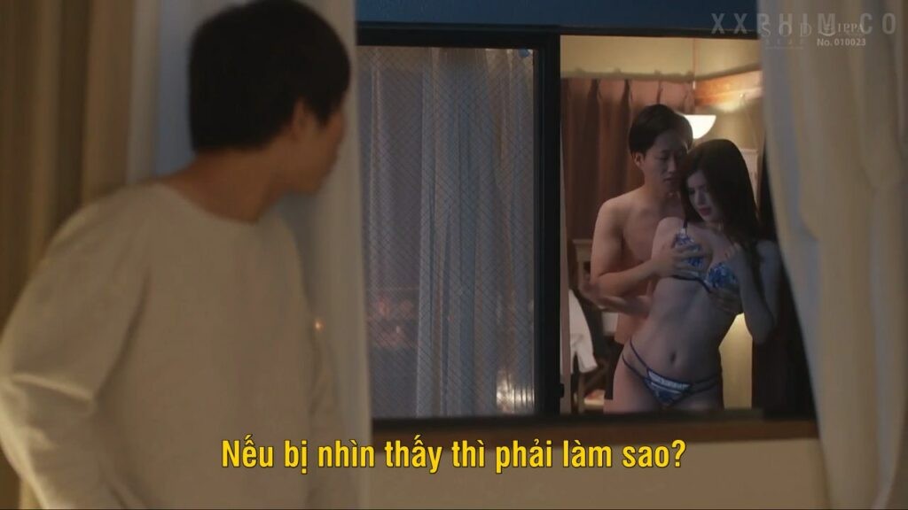 Poster of Cậu thanh niên may mắn trộm nhìn chị hàng xóm địt nhau với chồng và cái kết